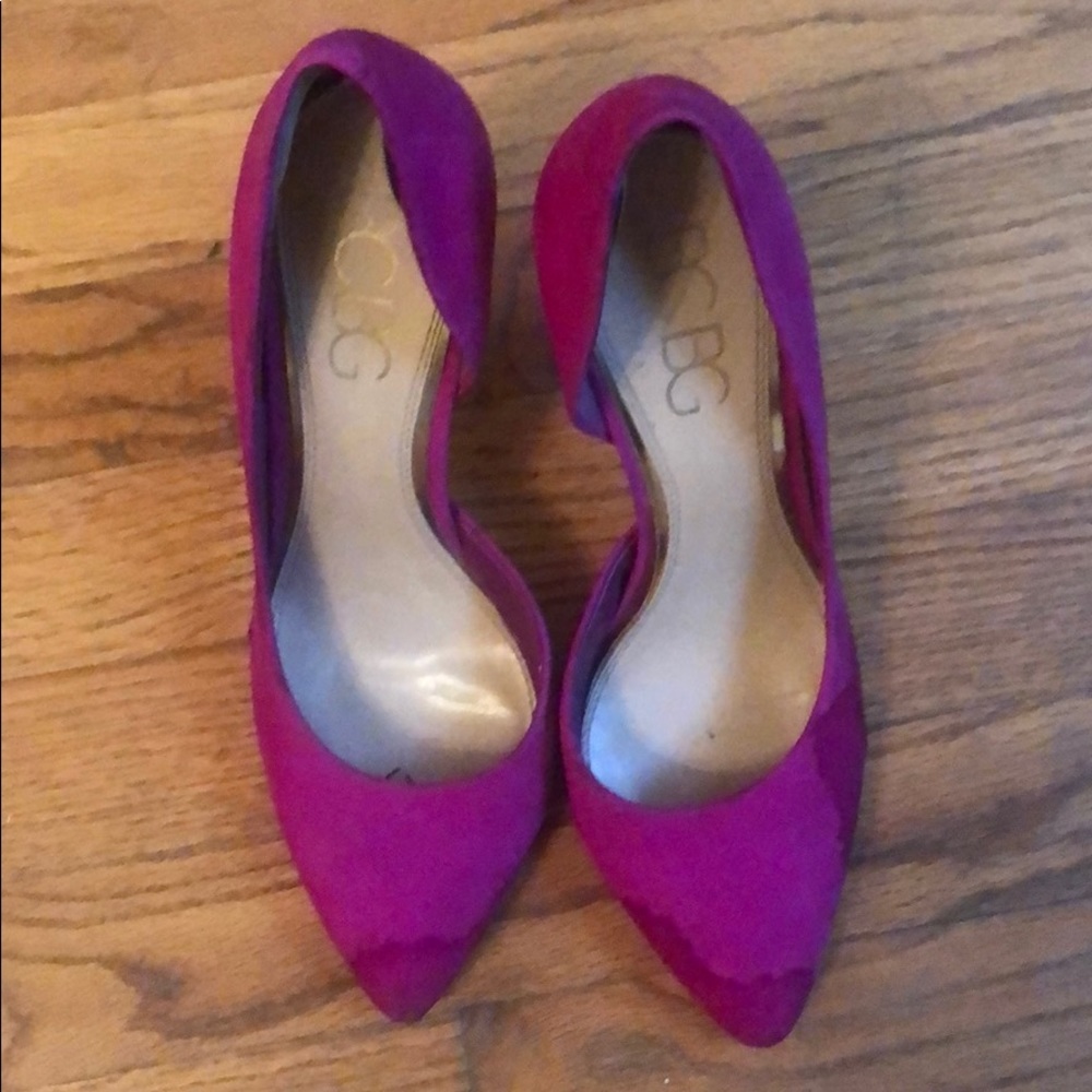 Hot Pink Pumps